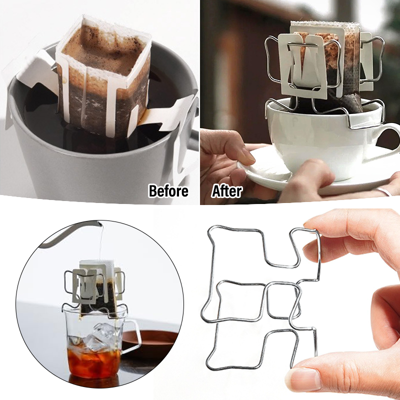Coffee Equipment Organizer - Support réutilisable pour sacs-filtres à café