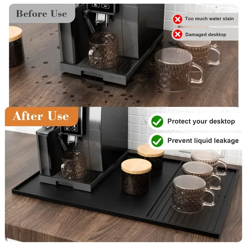Tapis de bar à café en silicon - Coffee Equipment Set avis et prix