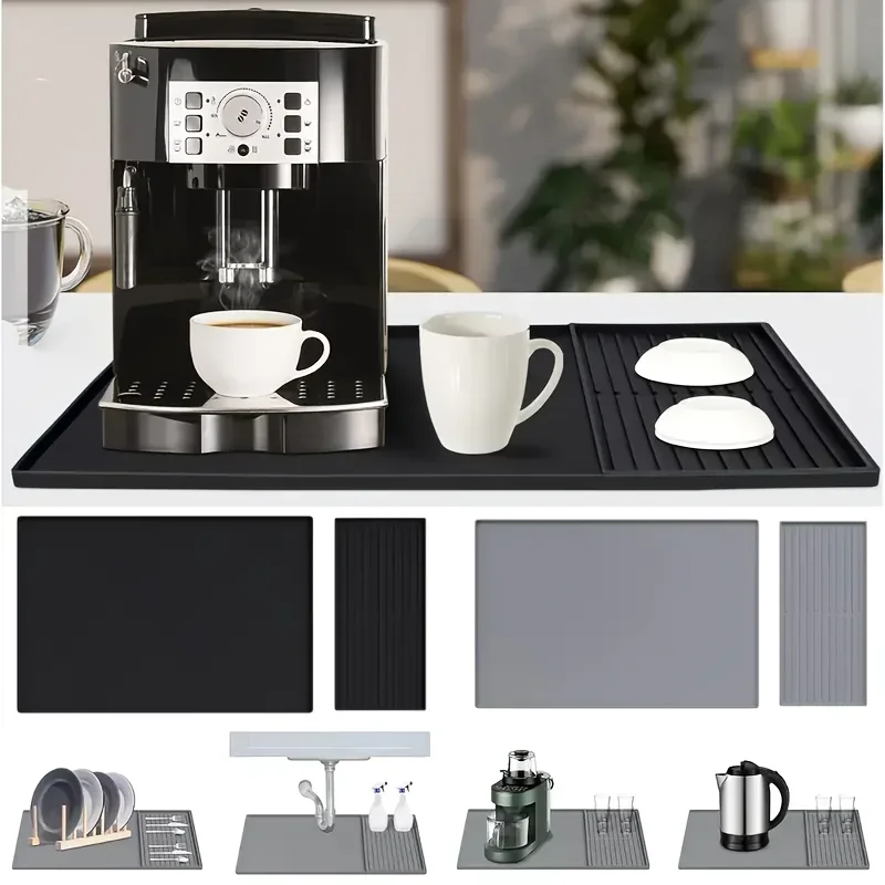 Tapis de bar à café en silicon - Coffee Equipment Set avis et prix