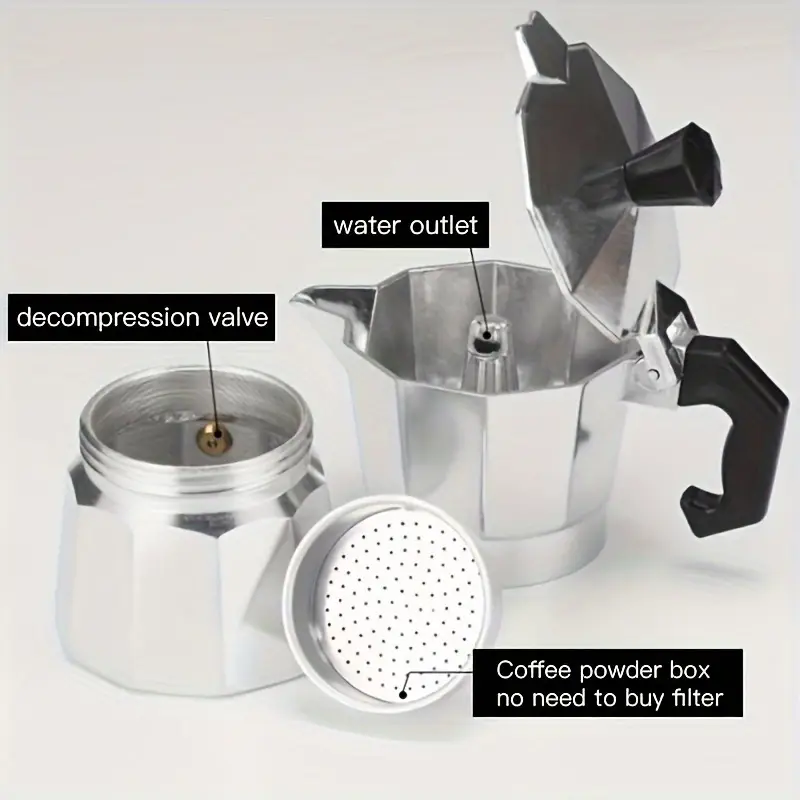 Cafetière Moka Classique en Al - Coffee Equipment Set avis et prix
