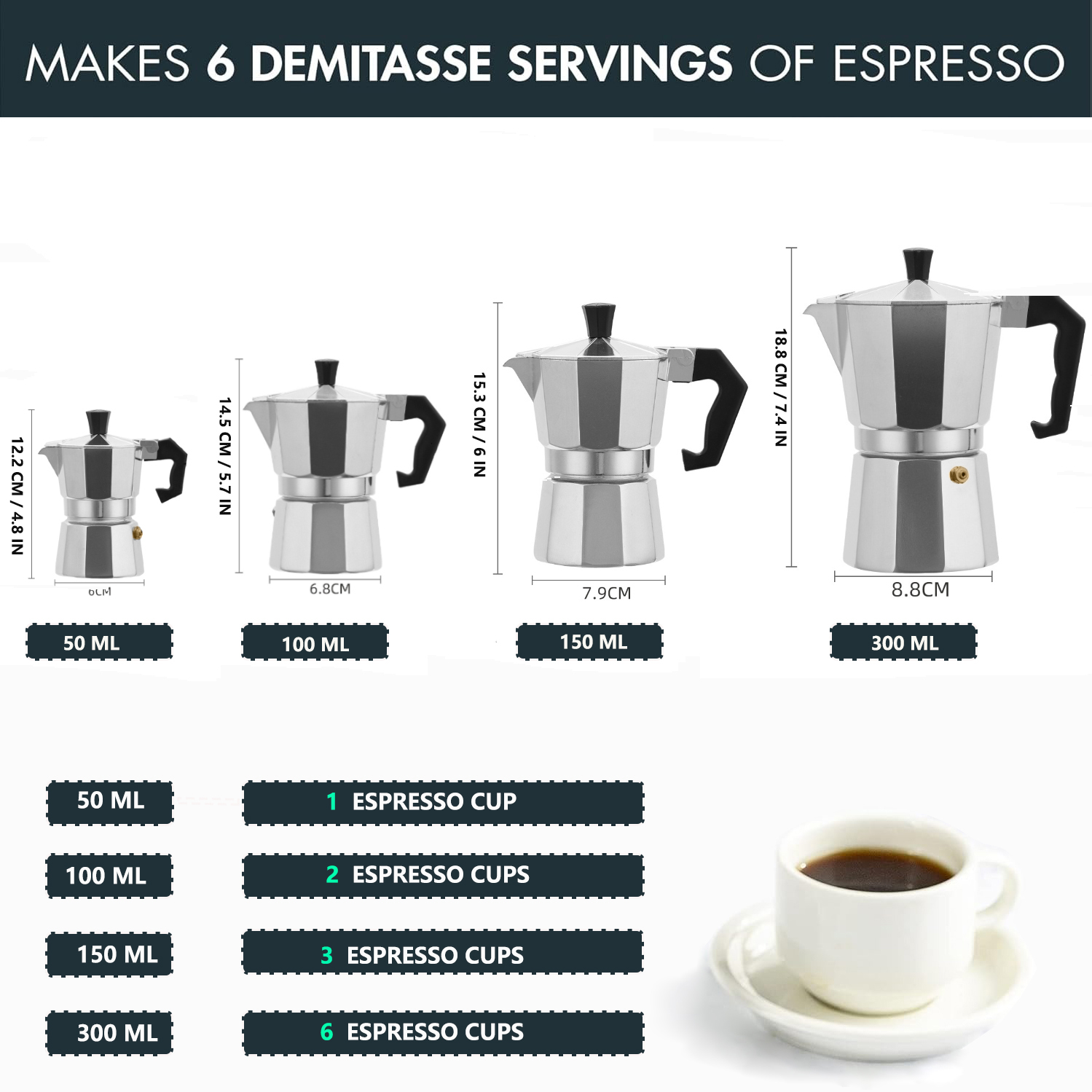 Cafetière Moka Classique en Al - Coffee Equipment Set avis et prix