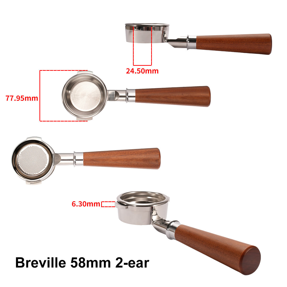 Portafiltre sans fond de 58mm  - Naked Portafilter Bottomless avis et prix
